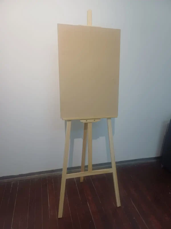 Caballete de madera con tablero - Imagen 2