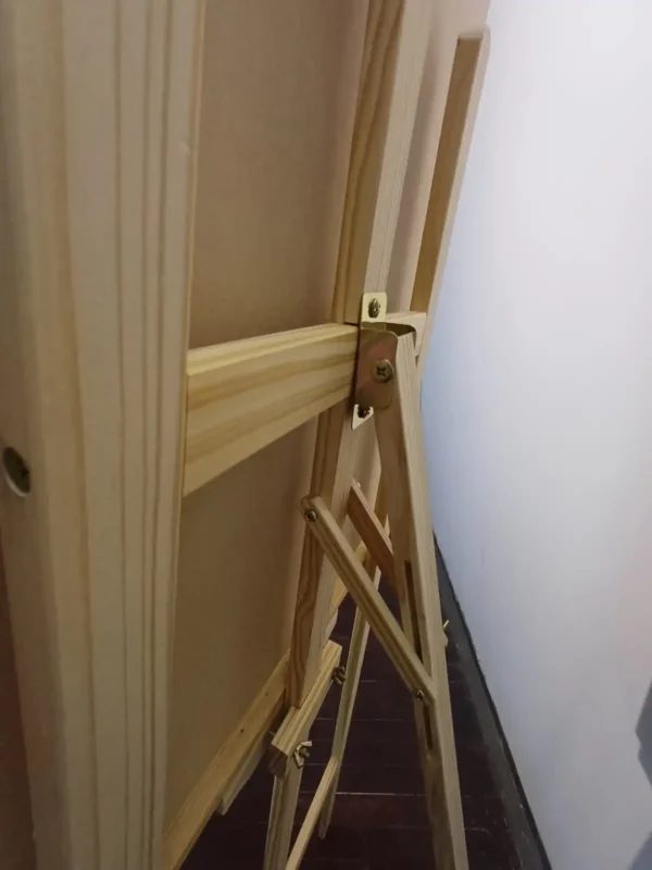 Caballete de madera con tablero - Imagen 3